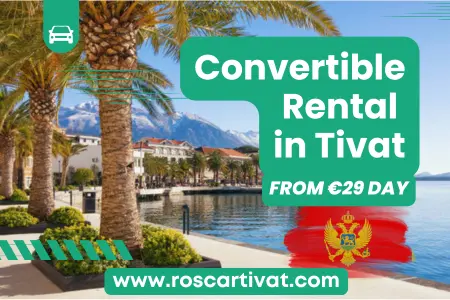 Convertible Rental in Tivat